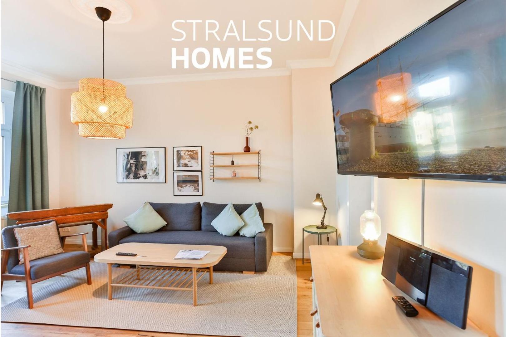 Ferienwohnung An Der Brunnenaue Stralsund Dış mekan fotoğraf