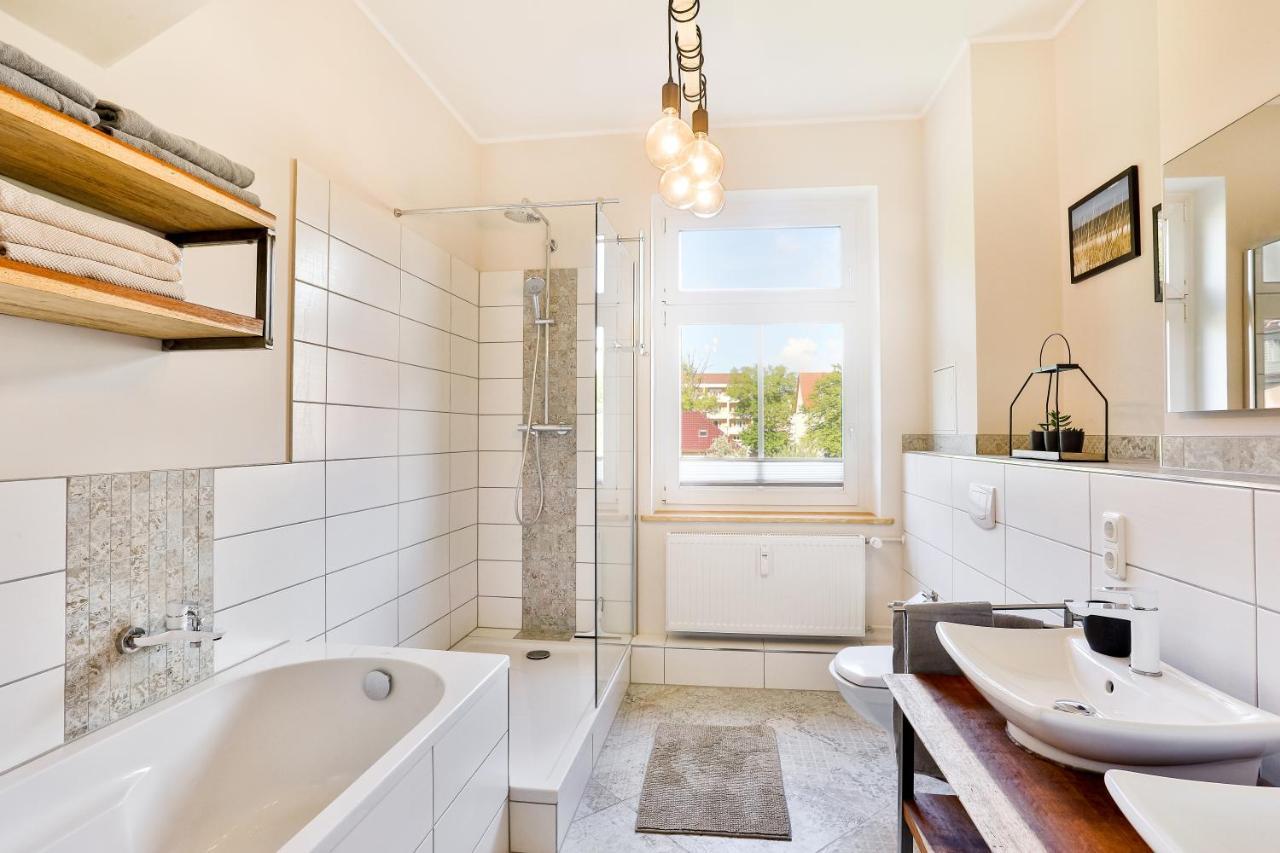 Ferienwohnung An Der Brunnenaue Stralsund Dış mekan fotoğraf